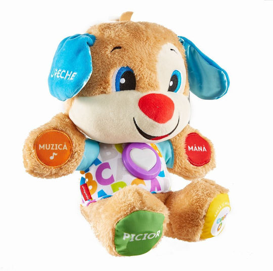 Mattel Animăluț Smart Stages Puppy cu Muzică, Lumină și Sunete pentru 6++ Luni