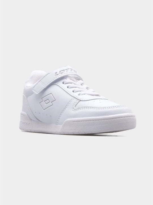 Παιδικά Sneakers με Σκρατς Λευκά