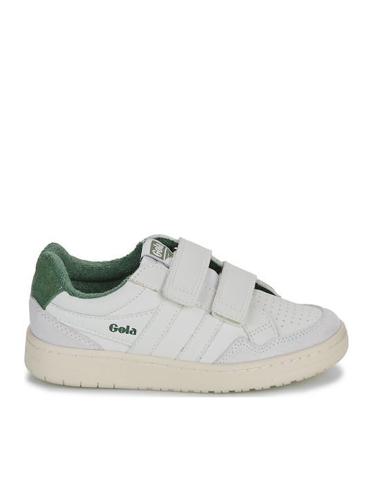 Παιδικά Sneakers με Σκρατς Λευκά