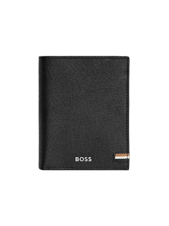 Hugo Boss Кожен Мъжка портмоне Черно