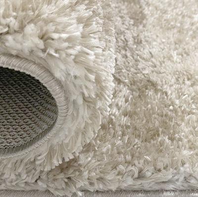 Saray Home Dubai Χαλί Ορθογώνιο Shaggy Ιβουάρ 200x270cm