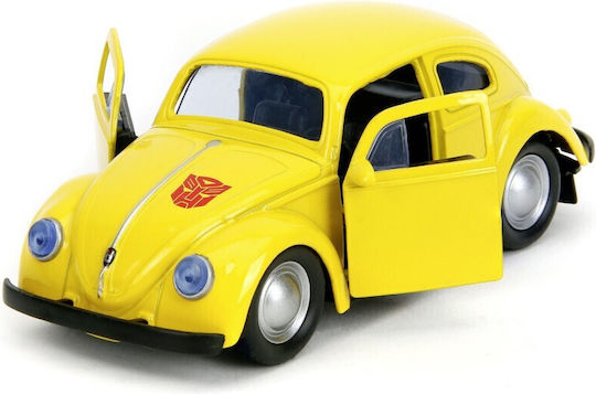 Simba Volkswagen Μεταλλική Φιγούρα Μοντελισμού Αυτοκίνητο Κίτρινη σε Κλίμακα 1:32 14εκ.