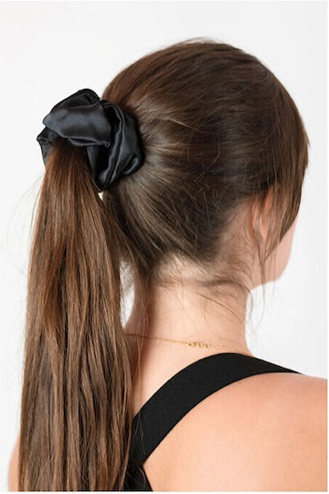 Beauty Salon Scrunchie Μαύρο