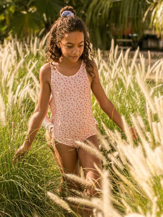 Swim Essentials Kids Swimwear One-Piece Old Pink Swim Essentials Kids Swimwear One-Piece Old Pink