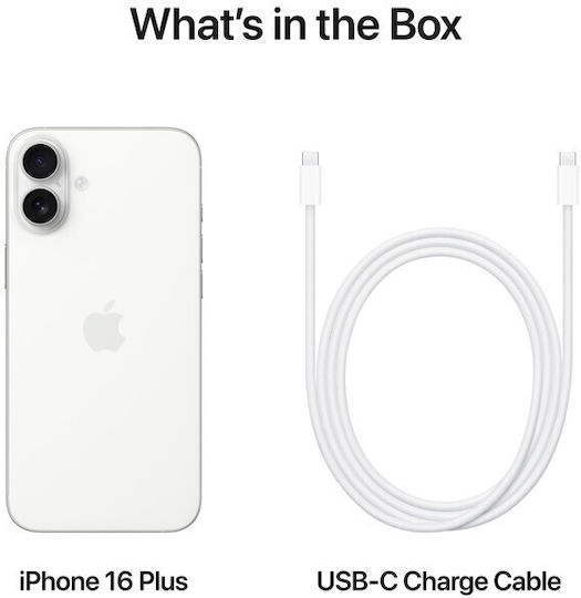 Apple iPhone 16 Plus (8GB/256GB) White