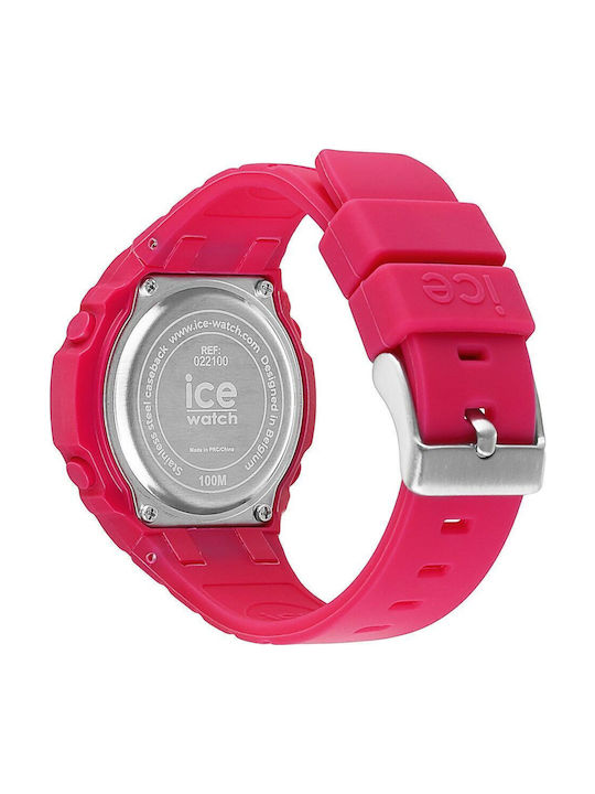 Ice Παιδικό Ρολόι 39mm Ροζ