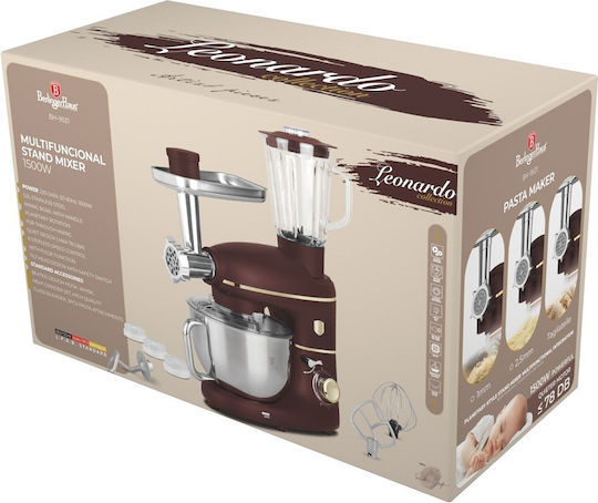 Berlinger Haus Κουζινομηχανή 1500W με Ανοξείδωτο Κάδο 5.5lt