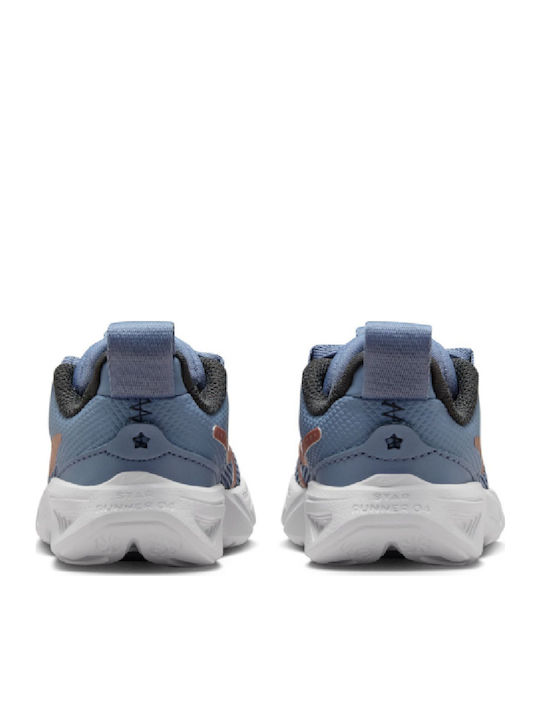 Star Runner Star Runner 4 Kids Sports Shoes Running with Laces Blue