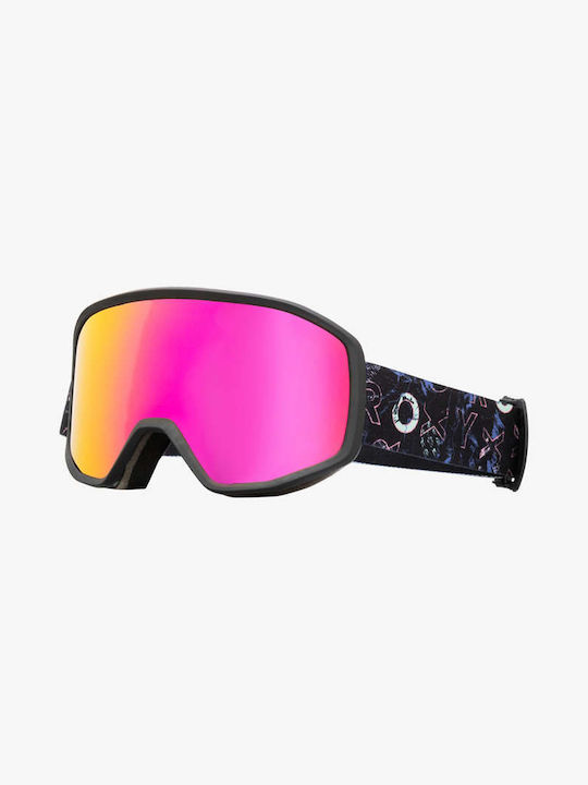 Roxy 'izzy' Ski- & Snowboardbrille Erwachsene Rosa mit Linse in Rosa Farbe