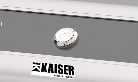 Kaiser Profi Gasgrill Rost 61cmx41cmcm mit 5 cm 15kW und Seitenbrenner