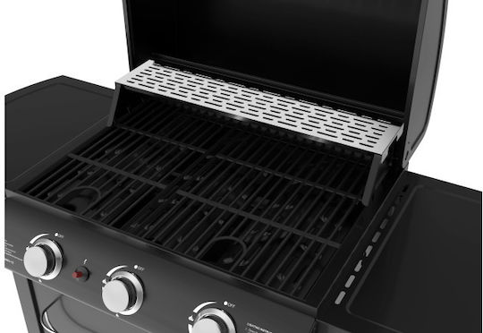 Kaiser Ψησταριά Υγραερίου Σχάρας 49x39εκ. με 3 Εστίες 8.1kW