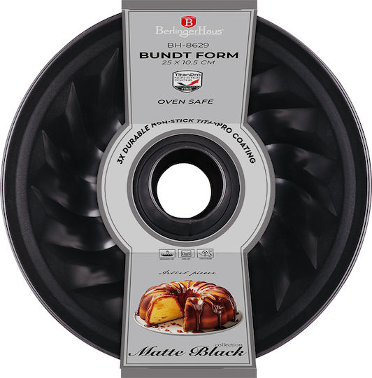 Berlinger Haus Bh8629 Matte Black Kuchenform