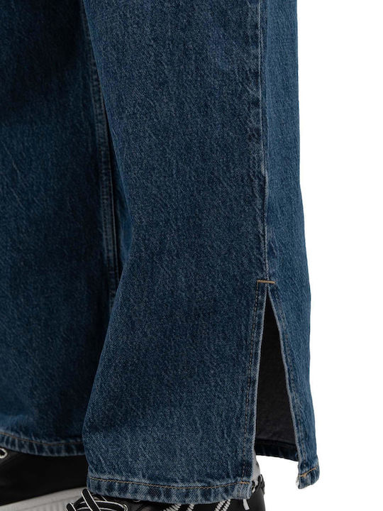High Waist Women's Jean Trousers in Relaxed Fit Denim