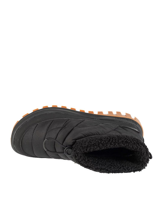 Snowtrot Shorty Ghete dama Chelsea cu Inaltime toc Negru