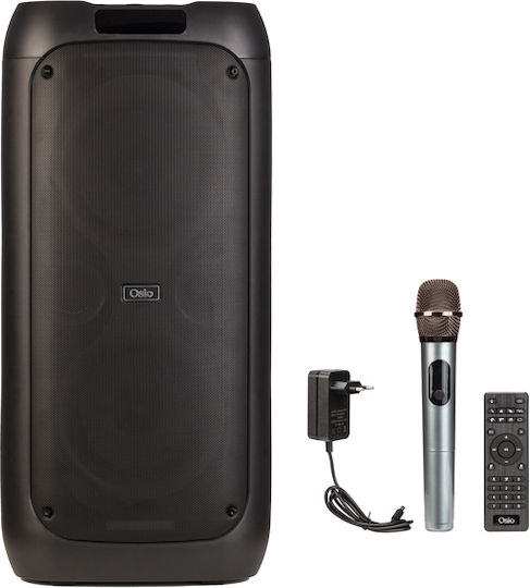 Osio Karaoke System with a Wireless Microphone in Black Color