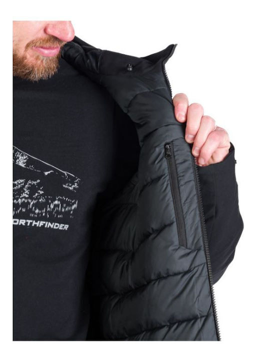 Winter Jacke Parka Wasserdicht und Winddicht Black