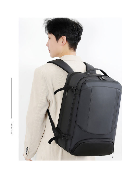 R&J Backpack Waterproof 36lt Black