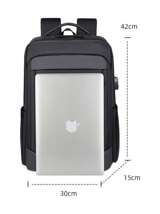 R&J Backpack Αδιάβροχο 19lt Μαύρο