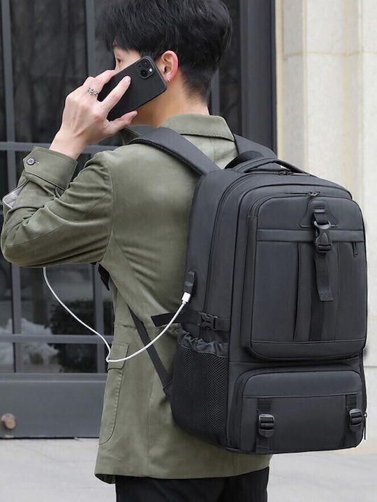 R&J Backpack Waterproof 33lt Black