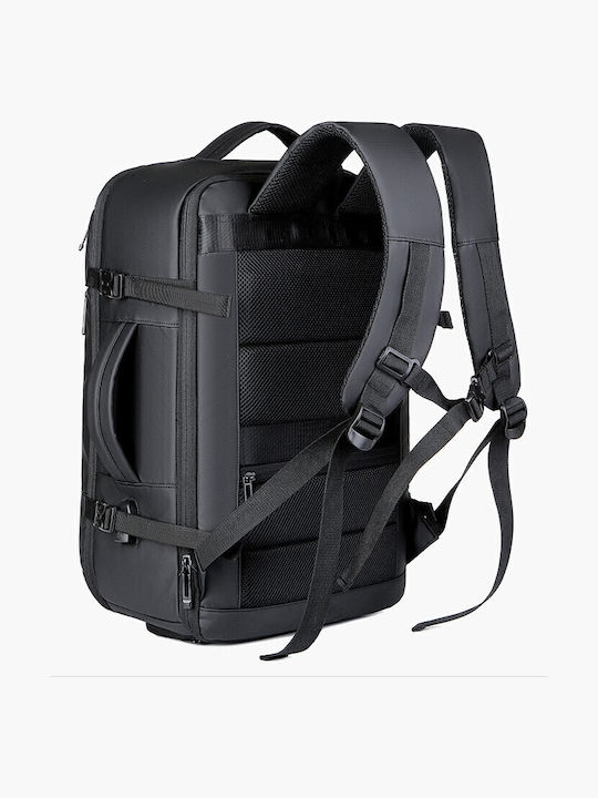 R&J Backpack Αδιάβροχο 36lt Μαύρο
