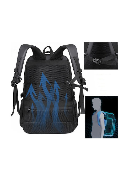 R&J Backpack Waterproof 33lt Black