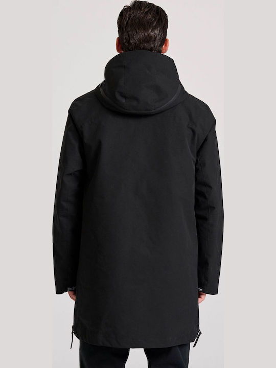 Winter Jacke Parka Schwarz