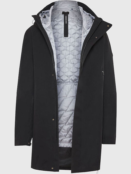 Winter Jacke Parka Schwarz