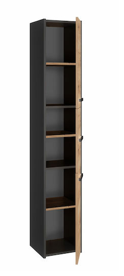 Cabinet de baie L30xA30xÎ170cm Stejar