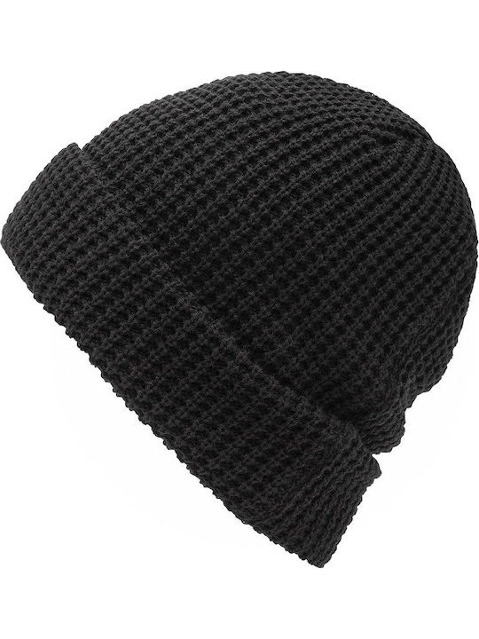 Stone Bar Beanie Beanie Beanie Knitted in Black color