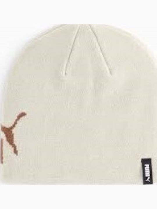Beanie Ανδρικός Σκούφος Πλεκτός σε Εκρού χρώμα