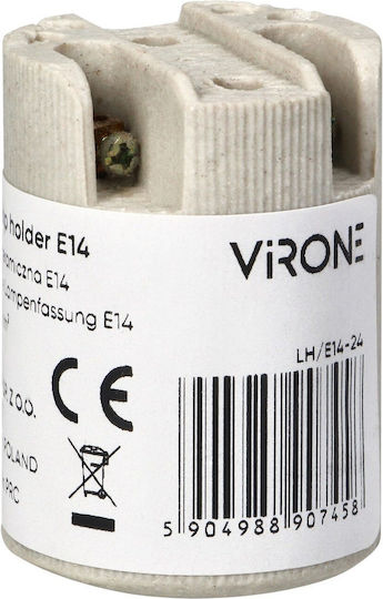 Dulie E14 Virone Lh/e14-24 Keramik Weiß