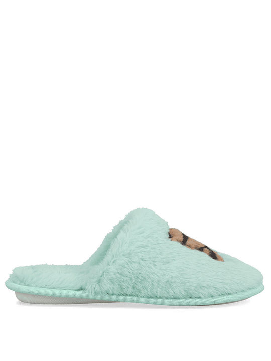 Migato Winter Women's Slippers in Green color