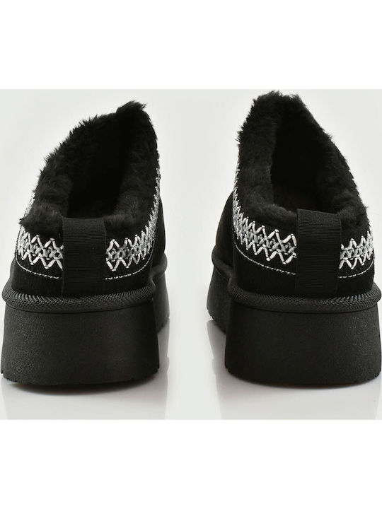 Closed Women's Slippers Black