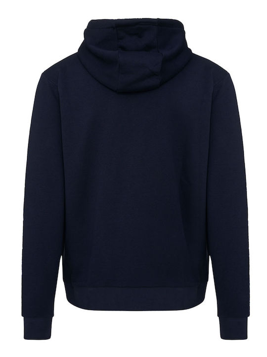 Sweatshirt with Hood Navy Blue