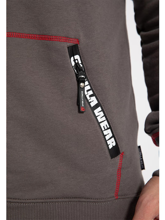 Gray Hoodie Sweatshirt