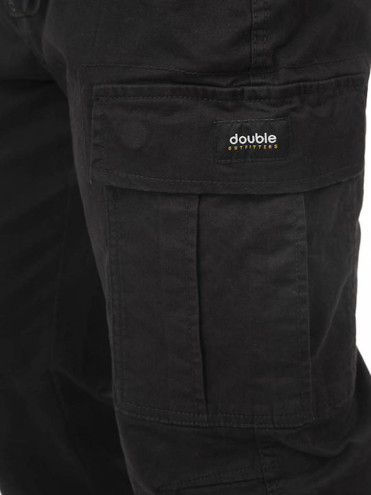 Double Trousers Cargo Black