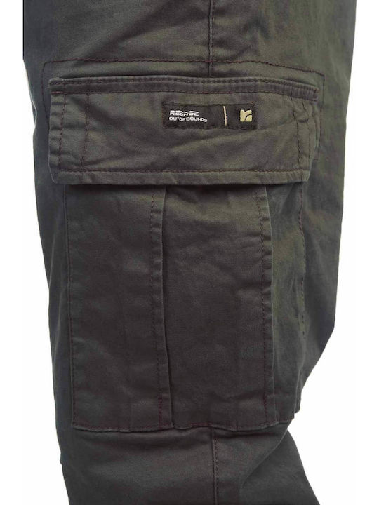 Hose Cargo Elastisch khaki