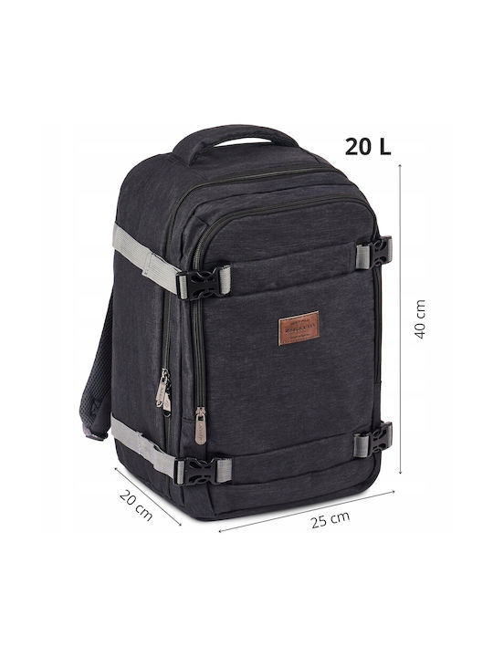 Zagatto Rucksack Wasserdicht Schwarz