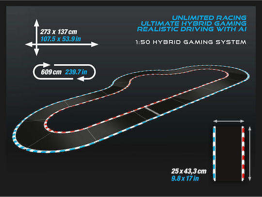 Carrera Hybrid Devil Drivers Racing Set Πίστα 1:50
