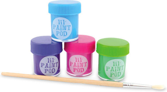 Lil Paint Washable Watercolors 12 Colors Brush Included