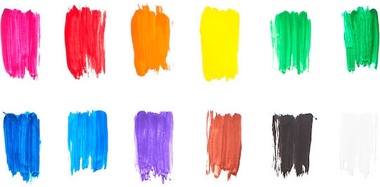 Lil Paint Washable Watercolors 12 Colors Brush Included