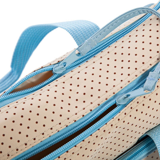 Beboulino Shoulder/Hand Diaper Bag Light Blue