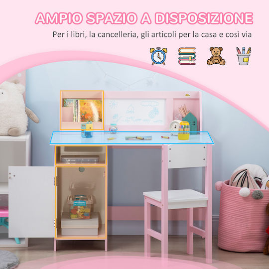 Kinder Schreibtisch Rosa 90x45x85cm Kinder Schreibtisch Rosa 90x45x85cm