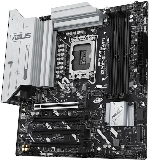 Asus Prime Z890M-PLUS Wifi rev. 1.0 Motherboard Micro ATX με Intel 1851 Socket 90MB1J80-M0EAY0