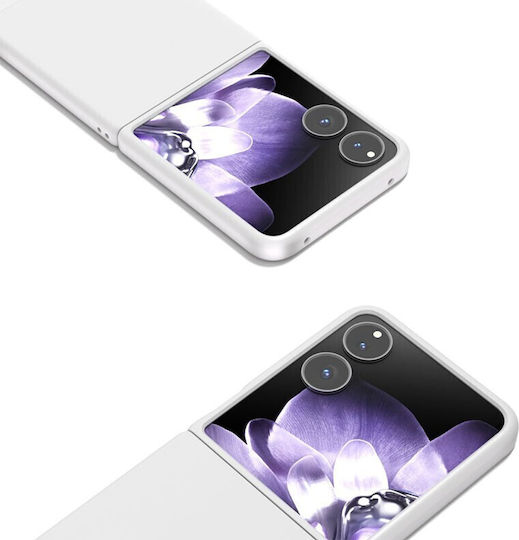 Skin Feel Book Πλαστικό Λευκό (Xiaomi Mix Flip)