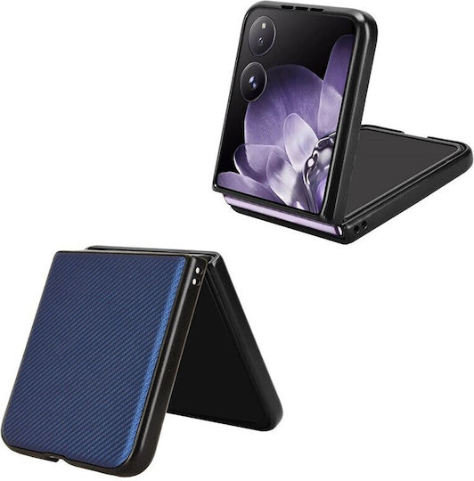 Carbon Fiber Book Πλαστικό Μπλε (Xiaomi Mix Flip)