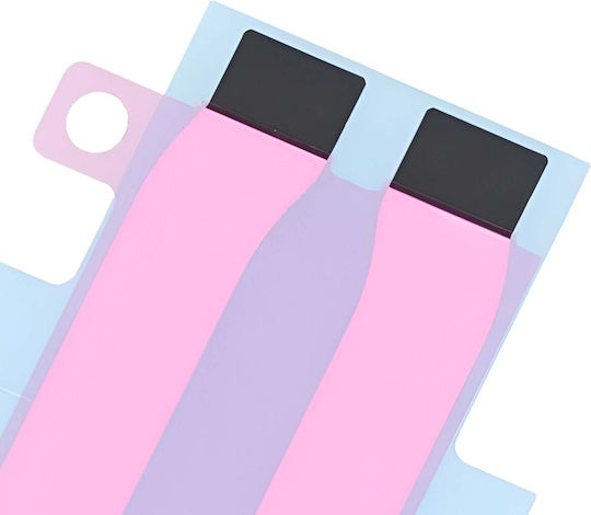 Clappio Adhesive Battery For iPhone 15 Solid Transparent Fixation