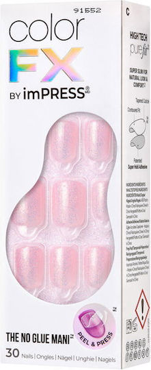 Kiss Impress Nail Tips in Pink Color