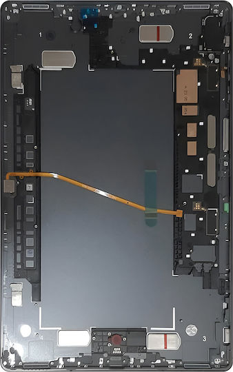 Samsung Rückseite Samsung Tab S9 Ultra Original Service Pack Grau
