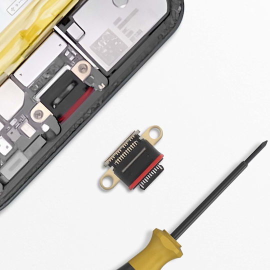 Relife USB-C Ladeanschluss Google Pixel 5 Schwarz